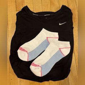 Nike Dri-Fit Shirt and New Balance Bundle! (Size M)